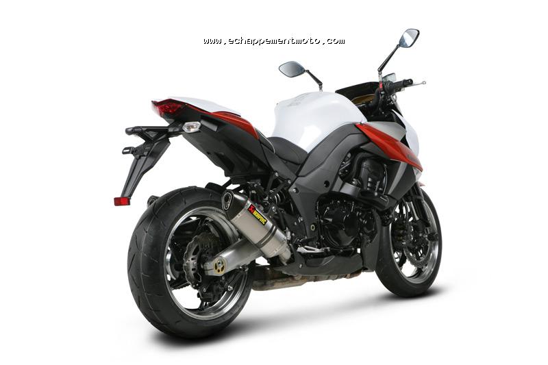 KAWASAKI Z1000 2010 AKRAPOVIC ECHAPPEMENT MOTO 2